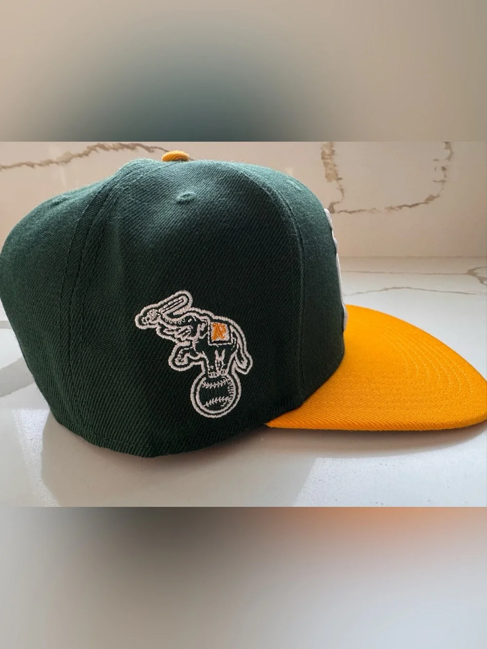 🔥 Oakland Athletics '47 Sure Shot Snapback Hat - NWT Green Gold MLB